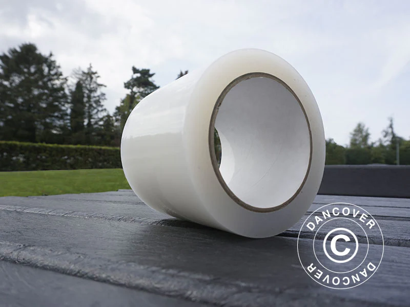 Reparationstape til polytunnel drivhuse, 10m, Transparent - Image 6
