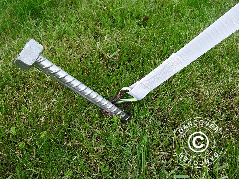 Safetypack 4 (jordspyd 100cm & stormstropper), Hvid - Image 3