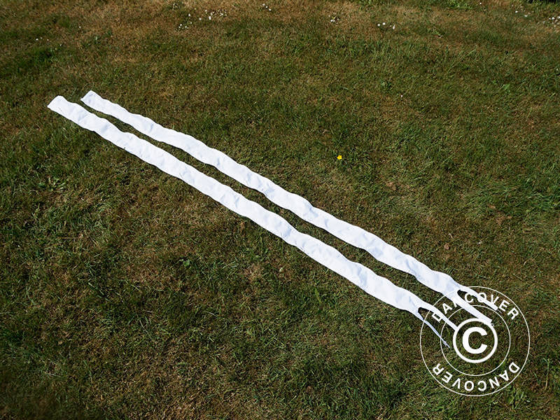 Samlestykke til FleXtents® PRO foldetelt 3m serien, Hvid, 2 stk. - Image 3