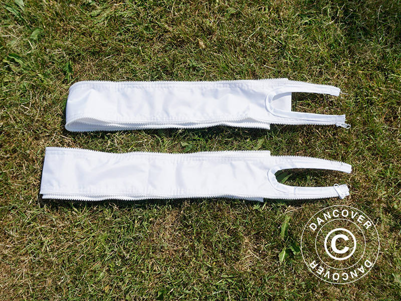 Samlestykke til FleXtents® PRO foldetelt 3m serien, Hvid, 2 stk. - Image 4