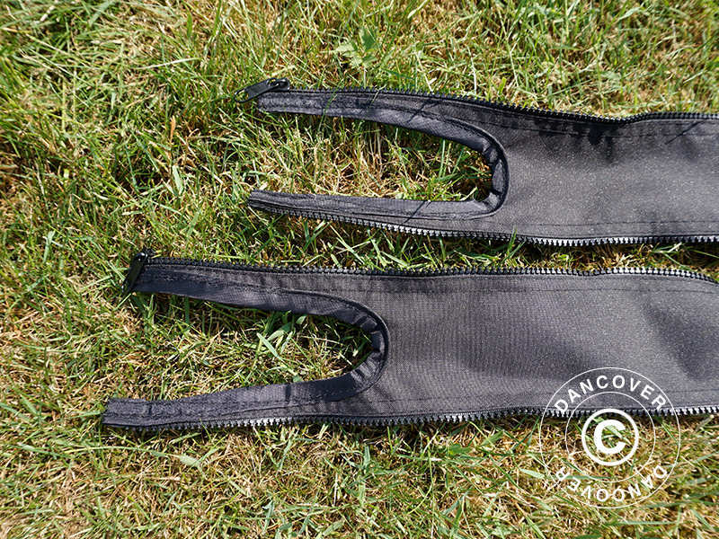 Samlestykke til FleXtents® PRO foldetelt 3m serien, Sort, 2 stk. - Image 5