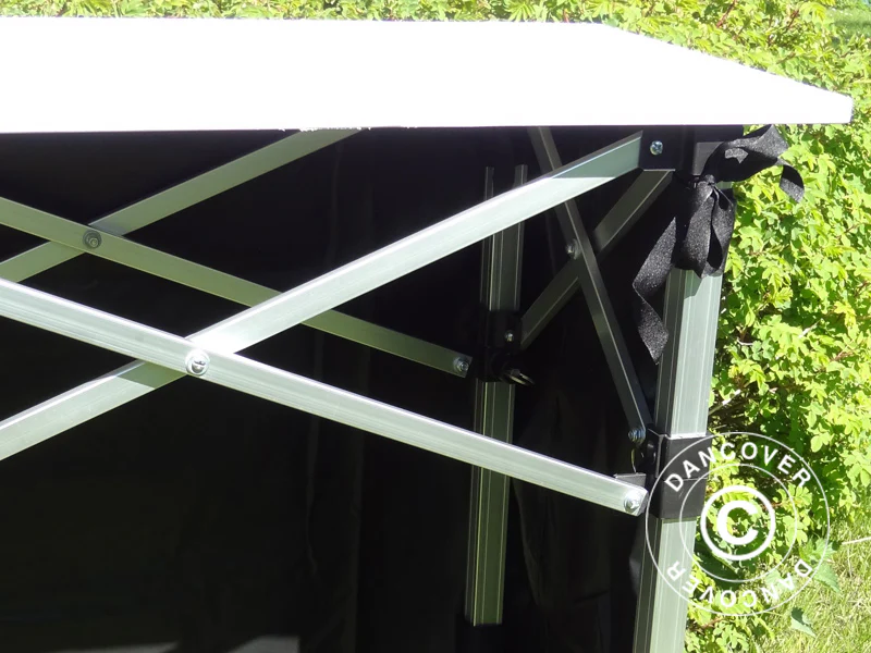 Sidepanel til FleXtents PRO foldedisk, 3m, Sort - Image 5