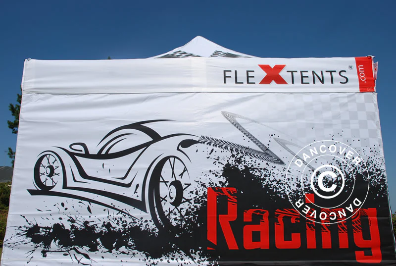 Sidevæg med fuld print 6m til FleXtents PRO 4x6m - Image 11
