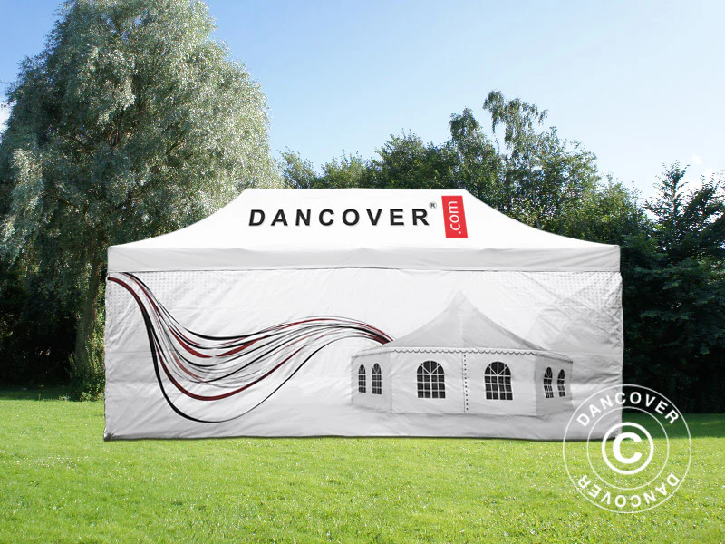 Sidevæg med fuld print 6m til FleXtents PRO 4x6m - Image 14
