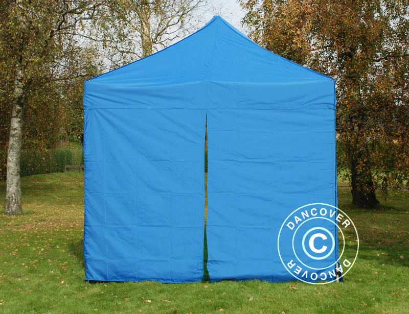 Sidevægge til Foldetelt FleXtents 3x3m, Blå - Image 5
