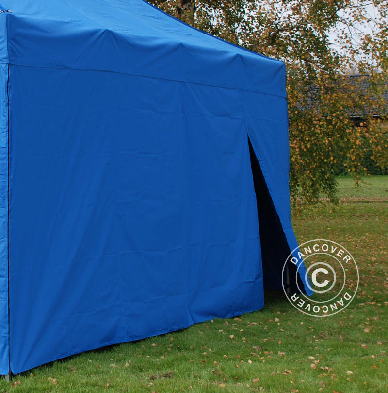 Sidevægge til Foldetelt FleXtents 3x3m, Blå - Image 6