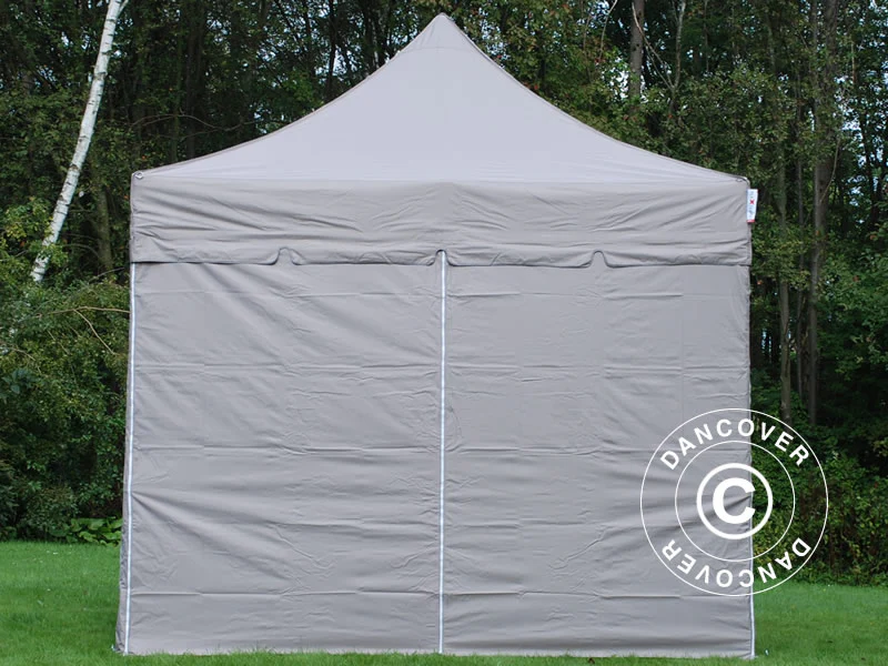 Sidevægge til Foldetelt FleXtents 3x3m, Latte - Image 2