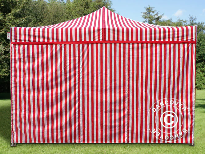 Sidevægge til Foldetelt FleXtents 3x3m, Stribet - Image 2