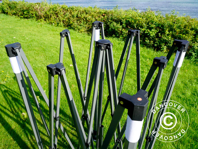 Stålstel til foldetelt FleXtents Steel 4x8m, 6 ben, 40mm - Image 8