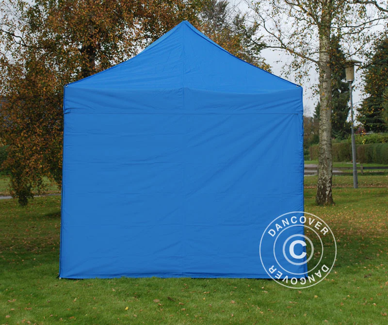 Standard sidevæg til FleXtents, 4m, Blå - Image 3