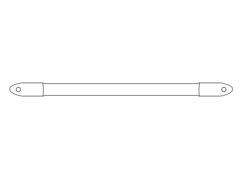 Tag-support, Ø25x1652mm