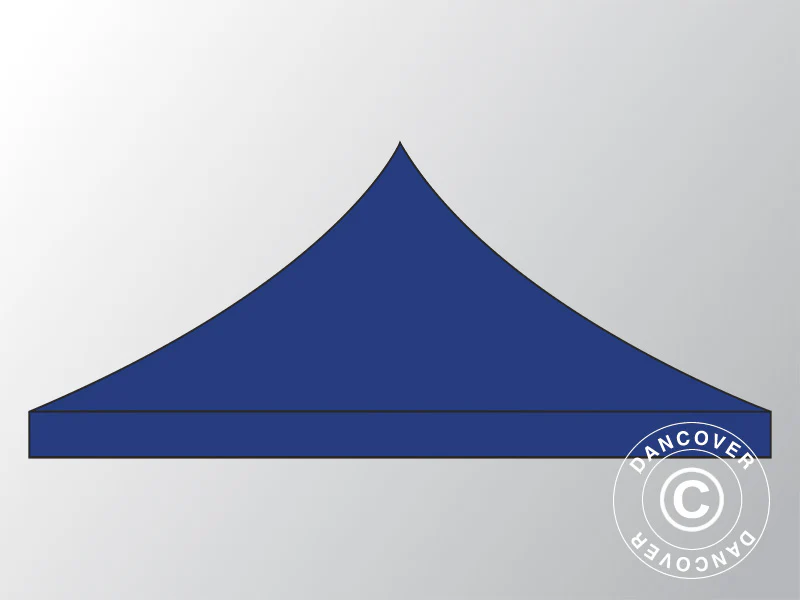 Tagdug til Foldetelt FleXtents 3x6m, Mørk blå