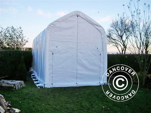 Telthal multiGarage 4x14x4,5x5,5m, Hvid - Image 14