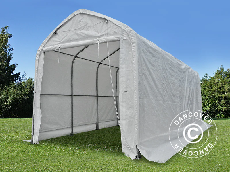 Telthal multiGarage 4x14x4,5x5,5m, Hvid - Image 3