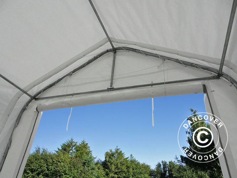 Telthal multiGarage 4x14x4,5x5,5m, Hvid - Image 9