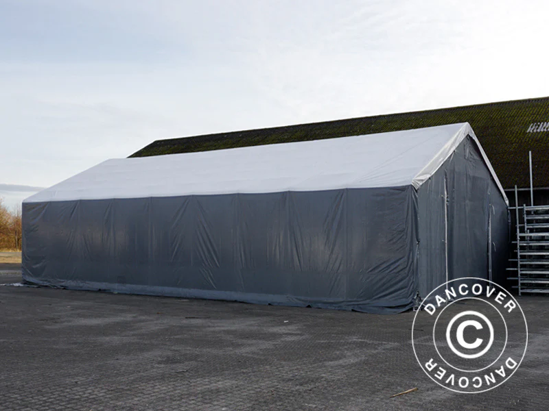 Telthal Titanium 7x14x2,5x4,2m, Hvid/Grå - Image 11