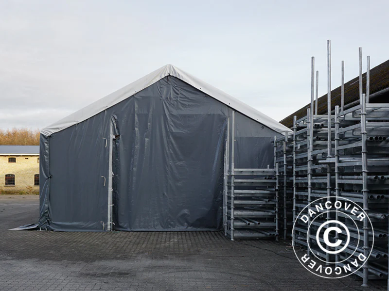 Telthal Titanium 7x14x2,5x4,2m, Hvid/Grå - Image 12