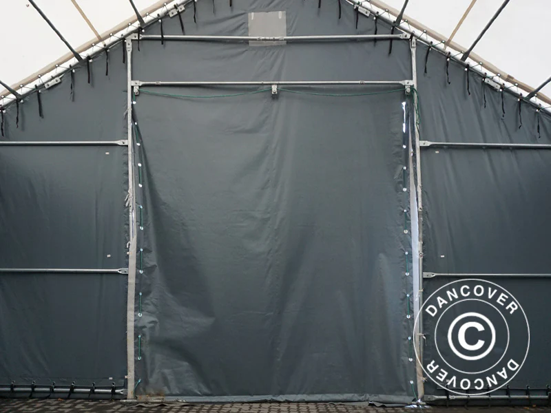 Telthal Titanium 7x14x2,5x4,2m, Hvid/Grå - Image 13
