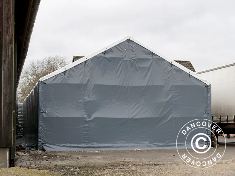 Telthal Titanium 8x27x3x5m, Hvid/Grå - Image 14
